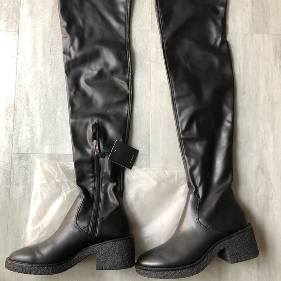 Zara Shoes Zara Over Knee Boots Poshmark